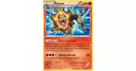 Pyroar - XY Phantom Forces Pokémon card 12/119