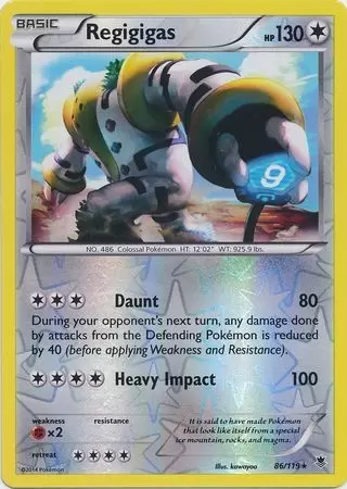 XY Phantom Forces - Regigigas Reverse