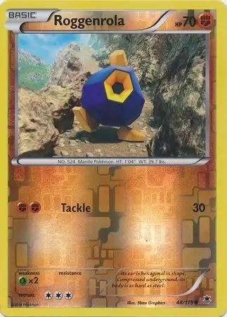 XY Phantom Forces - Roggenrola Reverse