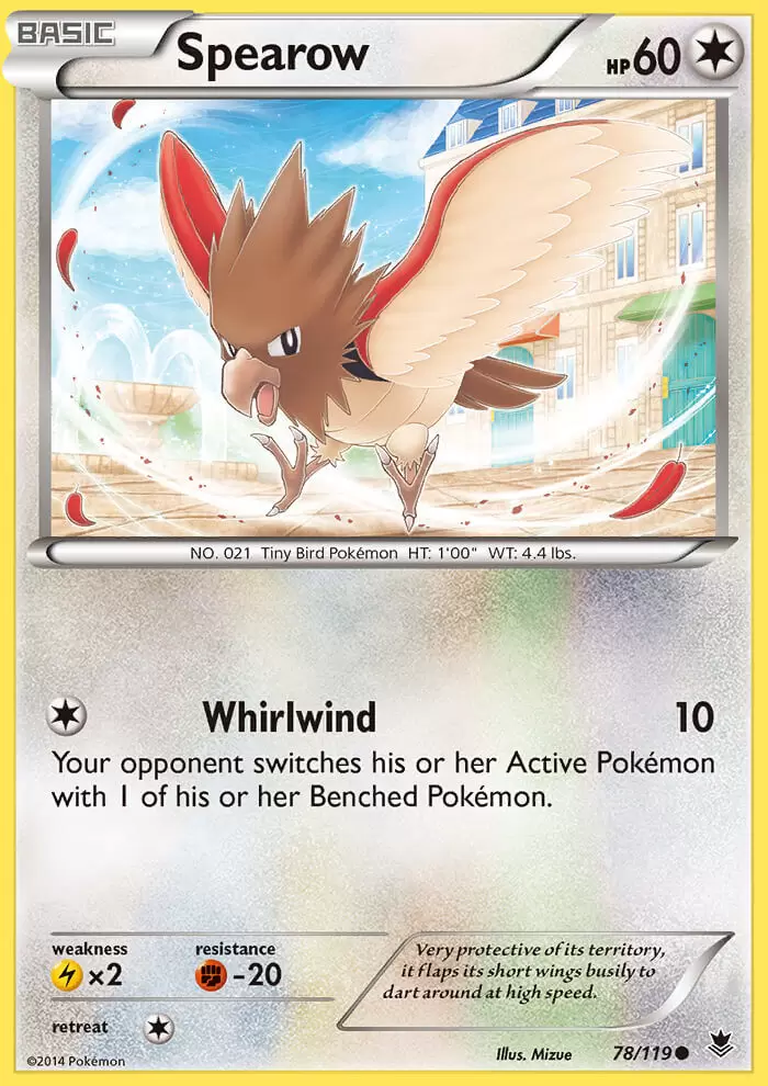 XY Phantom Forces - Spearow