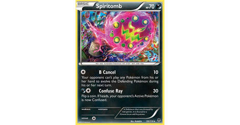 Spiritomb Xy Phantom Forces Pokemon Card 55 119 - roblox phantom forces exclusive case sbux investing com