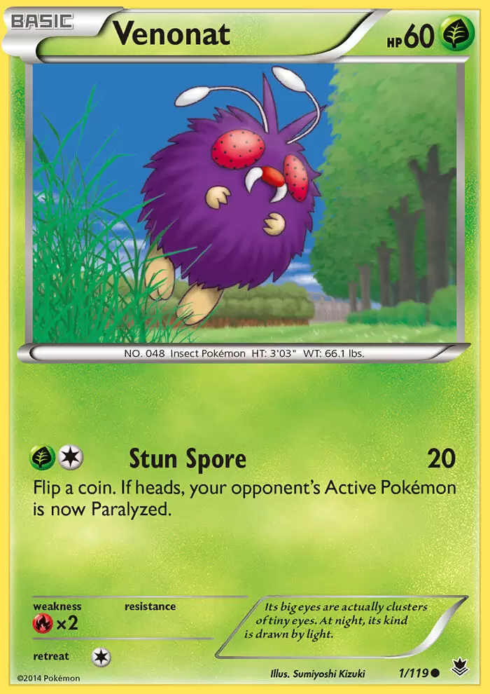 XY Phantom Forces - Venonat