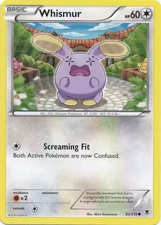 XY Phantom Forces - Whismur