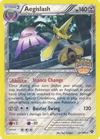 XY Series - Aegislash Reverse Regional Championships