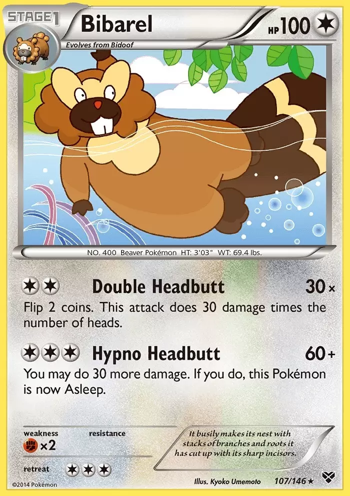 XY Series - Bibarel
