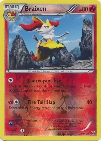 XY Series - Braixen Reverse