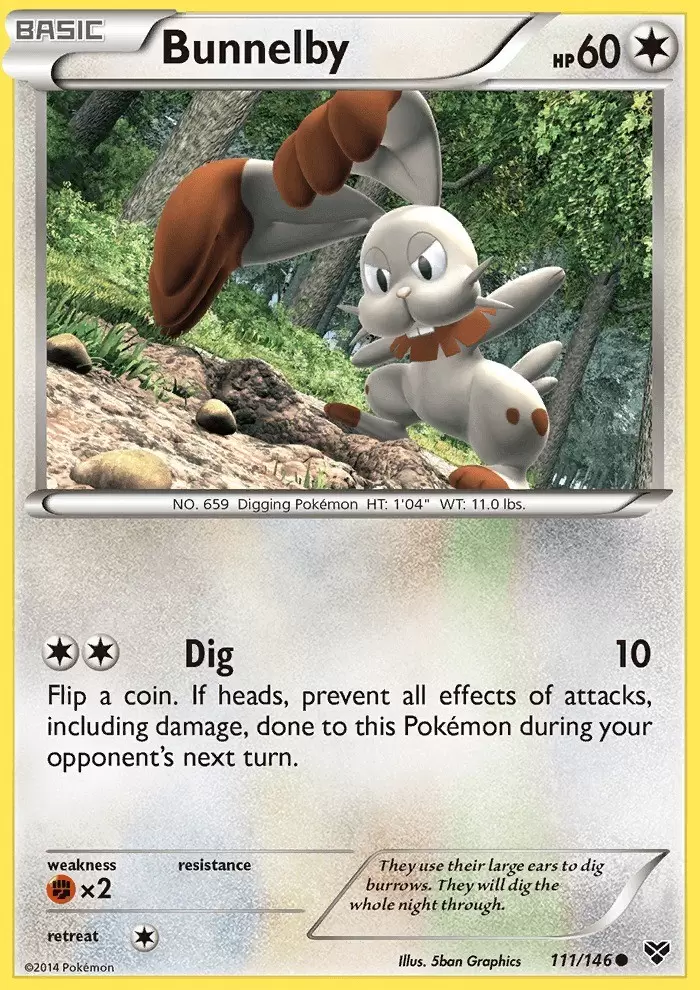 XY Series - Bunnelby
