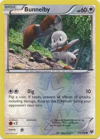 XY Series - Bunnelby Reverse