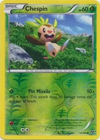 XY Series - Chespin Reverse