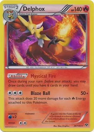 XY Series - Delphox Holo