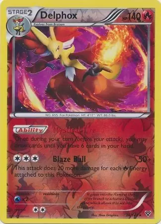 XY Series - Delphox Reverse