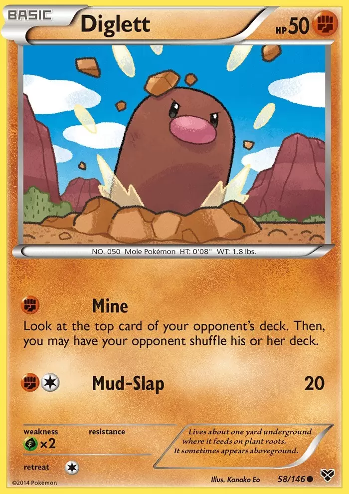 XY Series - Diglett