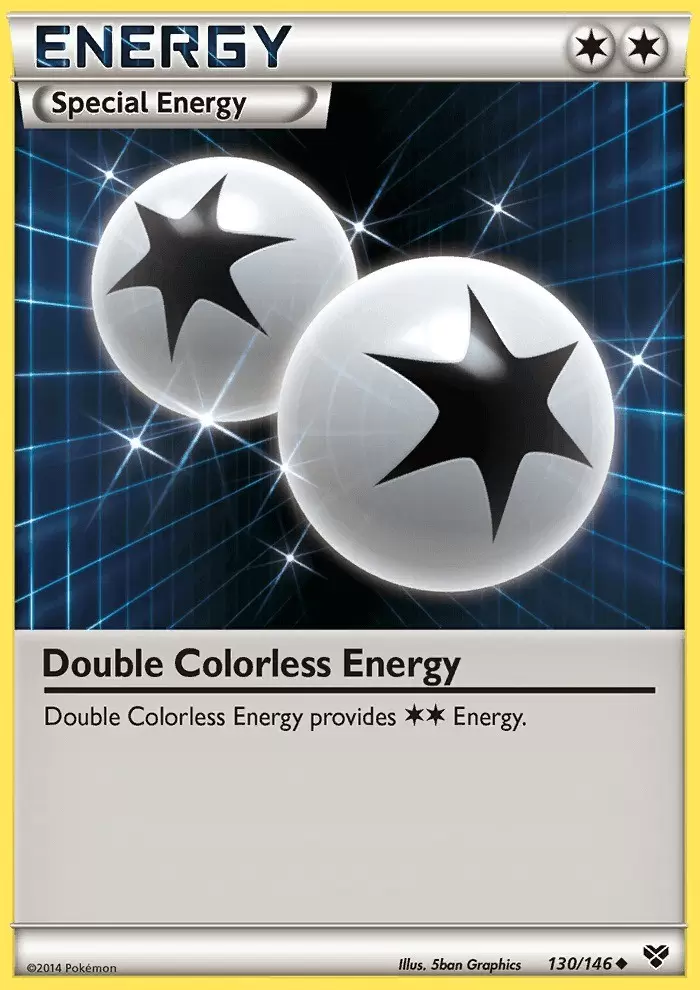 XY Series - Double Colorless Energy