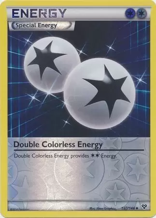 XY Series - Double Colorless Energy Reverse
