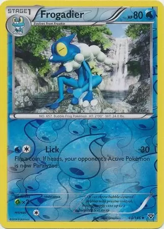 XY Series - Frogadier Reverse