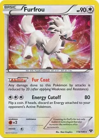 XY Series - Furfrou Cosmos Holo