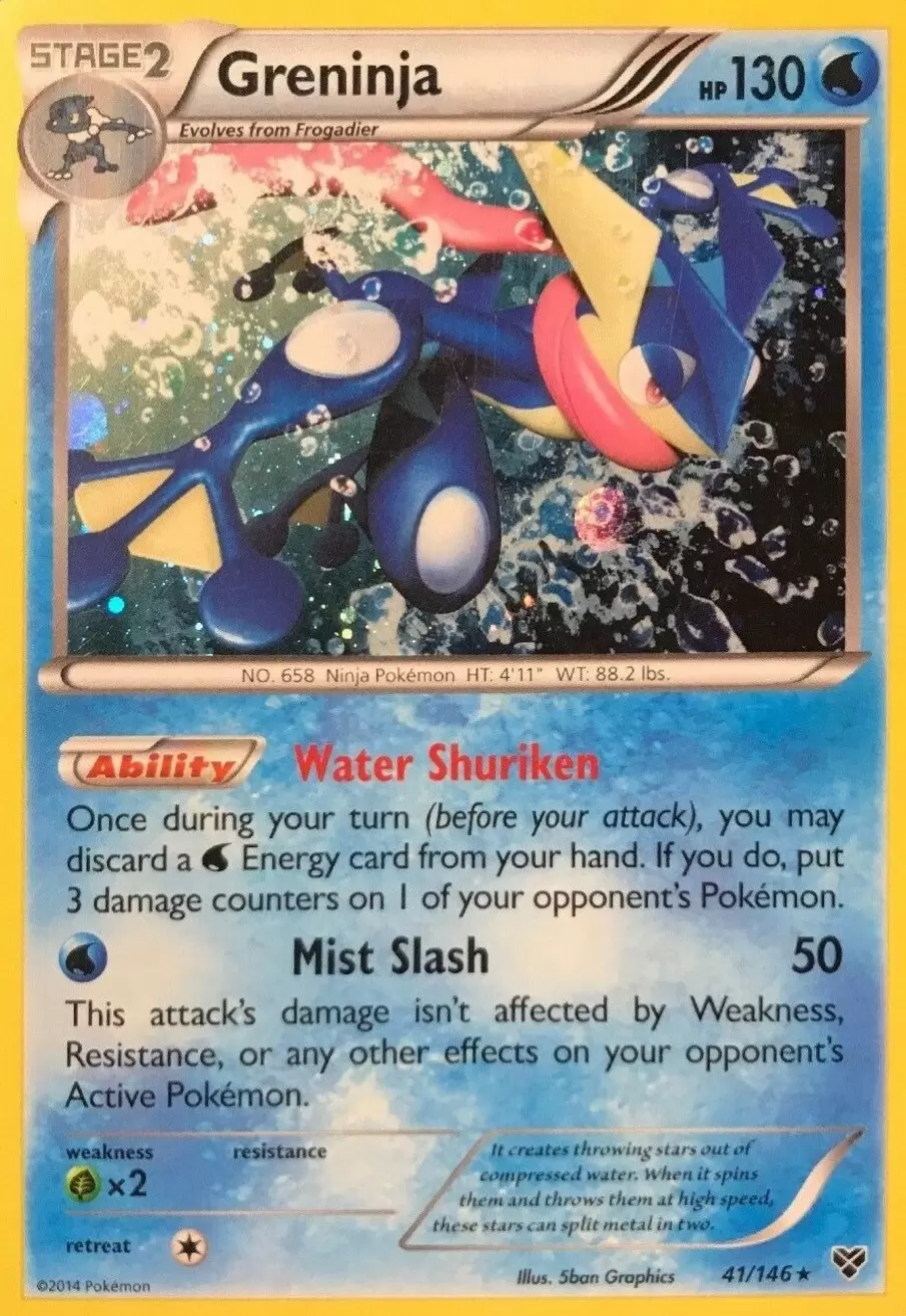 XY Series - Greninja Cosmos Holo