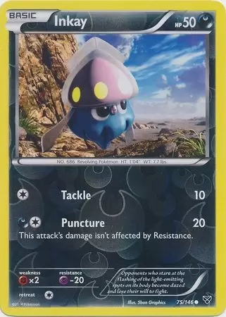 XY Series - Inkay Reverse