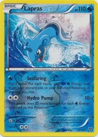 XY Series - Lapras Reverse