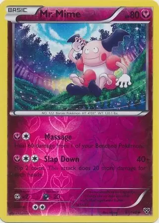 XY Series - Mr. Mime Reverse