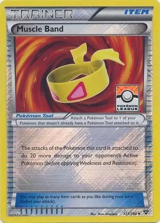 XY Series - Muscle Band Reverse Pokemon League