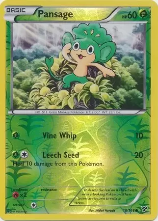 XY Series - Pansage Reverse