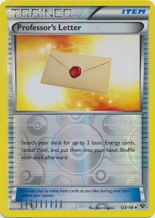 XY Series - Professor\'s Letter Reverse