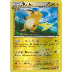 Raichu Cosmos Holo Carte Pokemon Anglaise 43 146 Xy Series