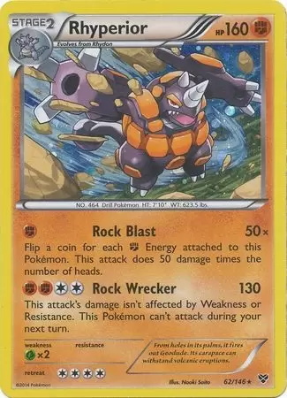XY Series - Rhyperior Cosmos Holo