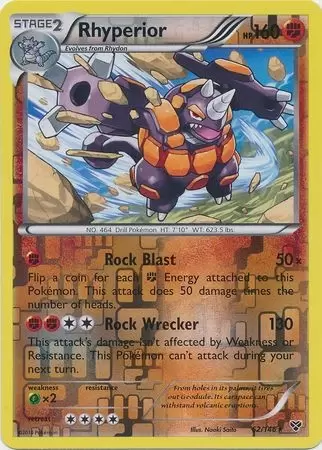 XY Series - Rhyperior Reverse
