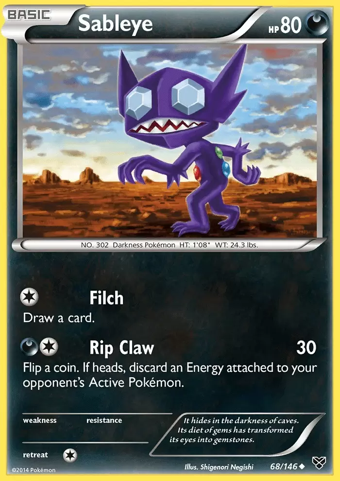 XY Series - Sableye