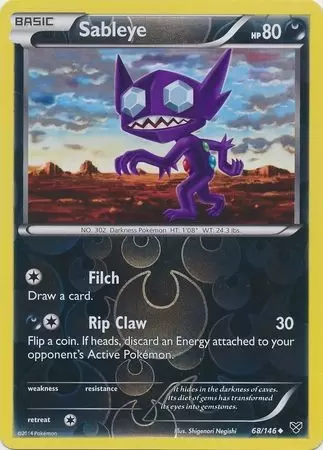 XY Series - Sableye Reverse