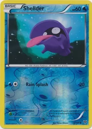 XY Series - Shellder Reverse