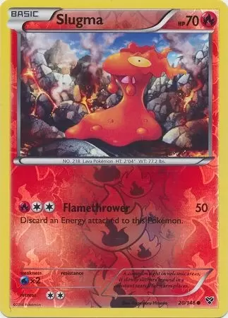 XY Series - Slugma Reverse