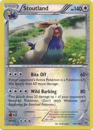 XY Series - Stoutland Reverse