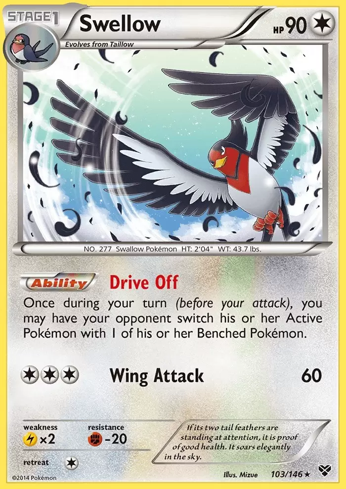 XY Series - Swellow