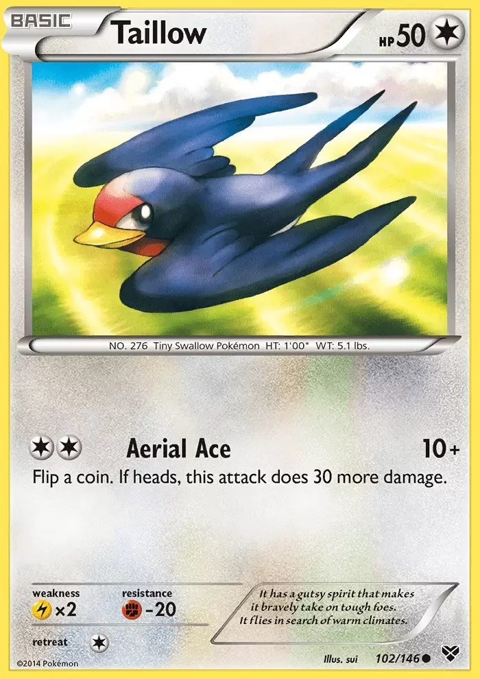 XY Series - Taillow