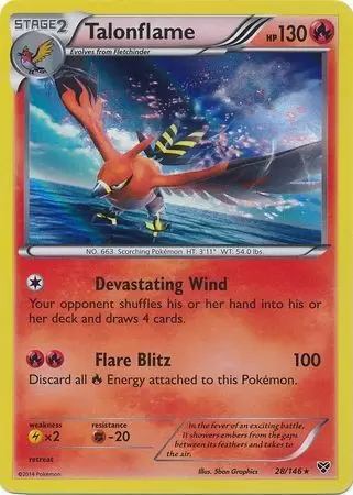 XY Series - Talonflame Holo
