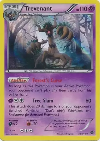 XY Series - Trevenant Reverse