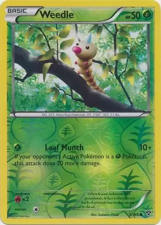 XY Series - Weedle Reverse