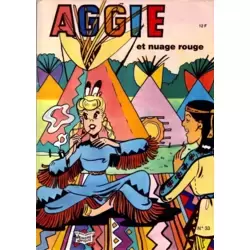 Aggie et nuage rouge