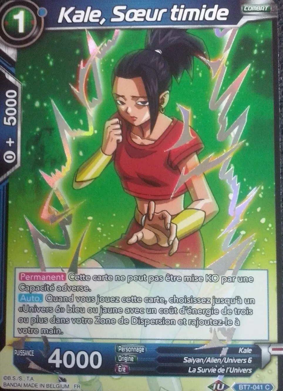 Universe 6 Assailants [XD1] - Kale, Soeur timide (silver)