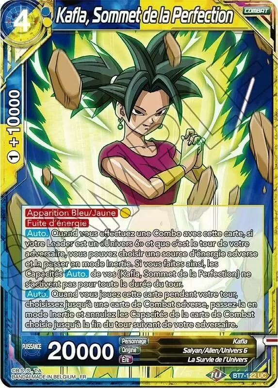 Assault of The Saiyans [BT7] - Kafla, Sommet de la Perfection