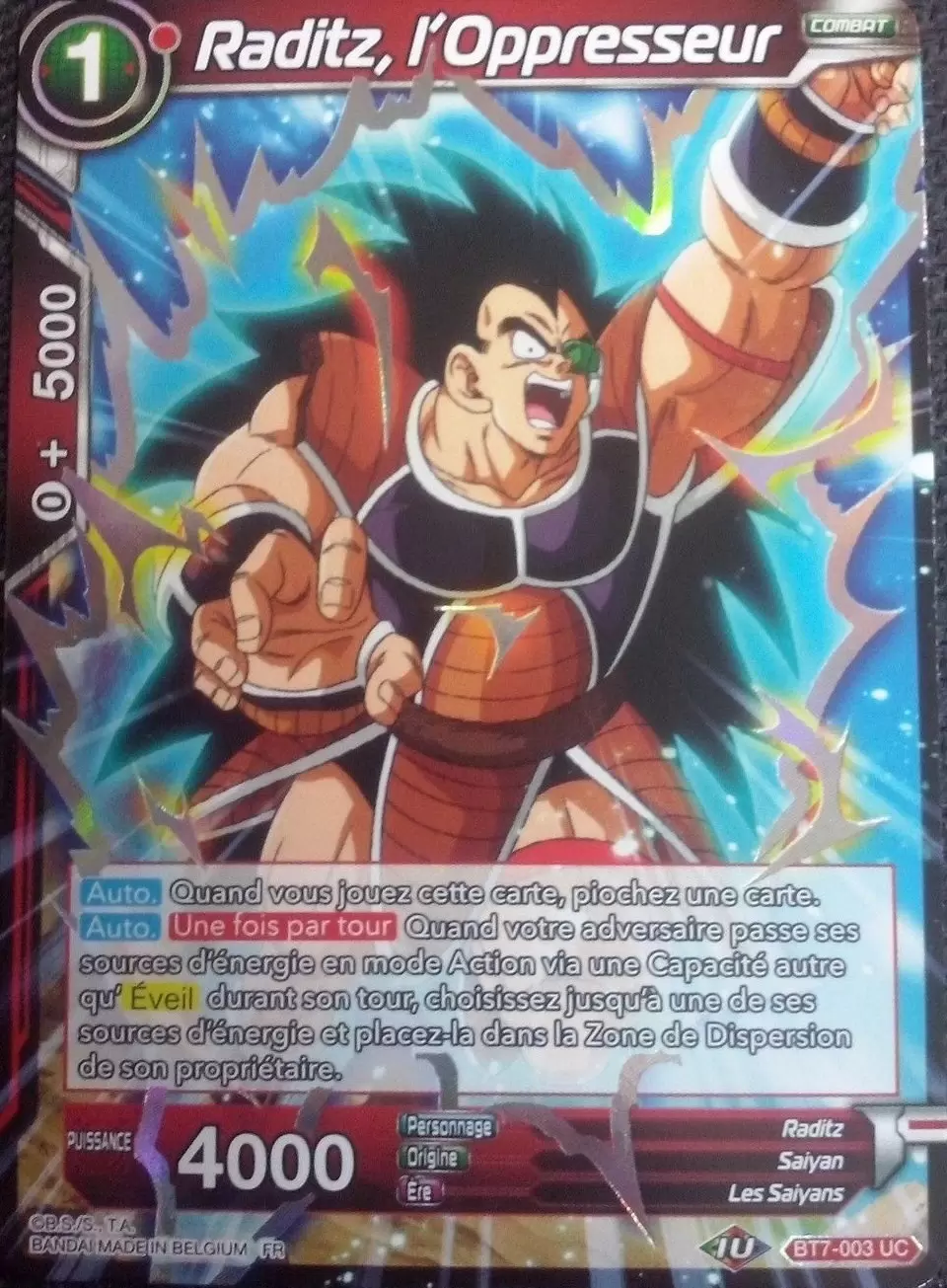 Saiyan Legacy [SD9] - Raditz, l\'oppresseur (silver)