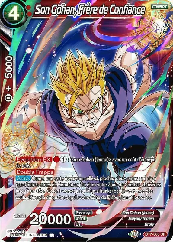 Assault of The Saiyans [BT7] - Son Gohan, Frère de Confiance
