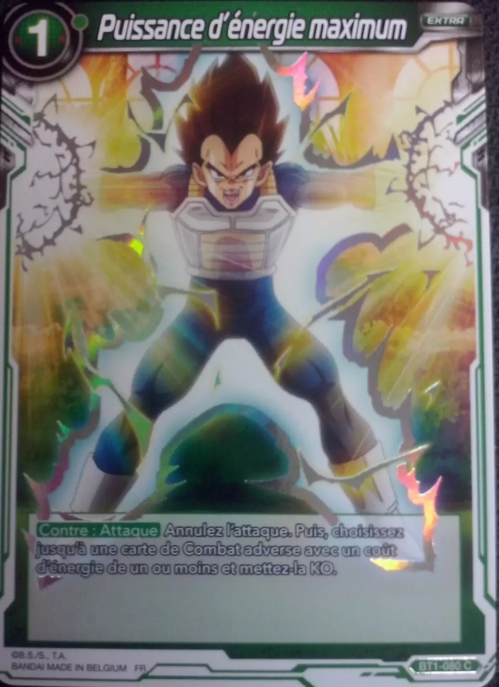 Saiyan Legacy [SD9] - Puissance d\'énergie maximum (silver)