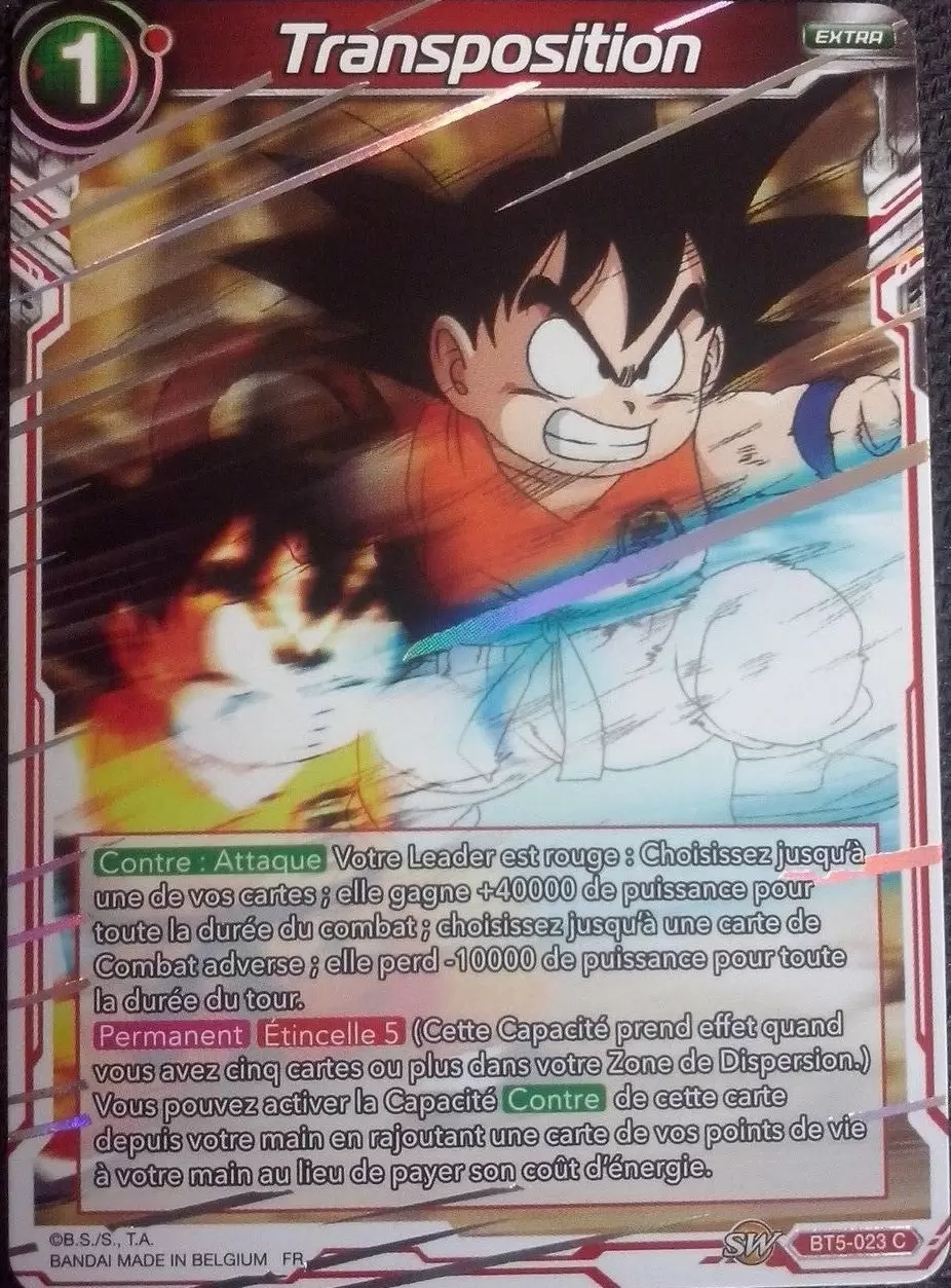 Saiyan Legacy [SD9] - Transposition (silver)