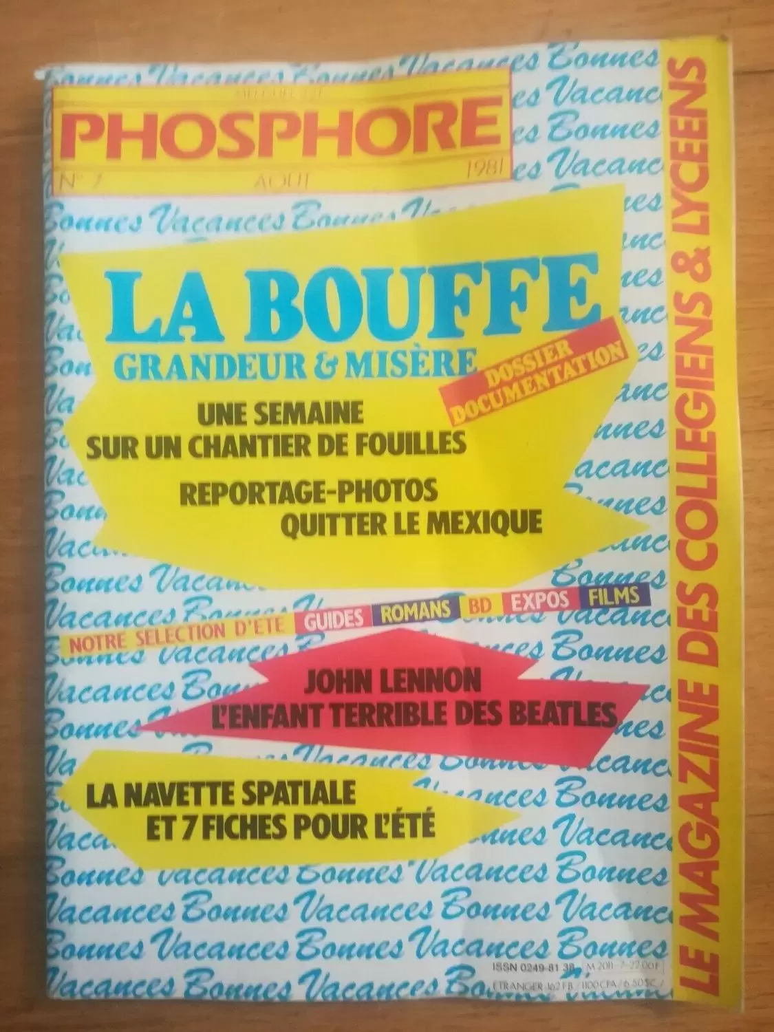 Phosphore - Phosphore n° 7