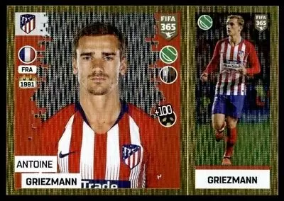 The Golden World of Football Fifa 365 2019 - Antoine Griezman - Atlético de Madrid