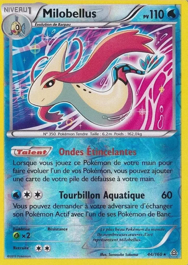 Pokémon XY Primo Choc - Milobellus Reverse